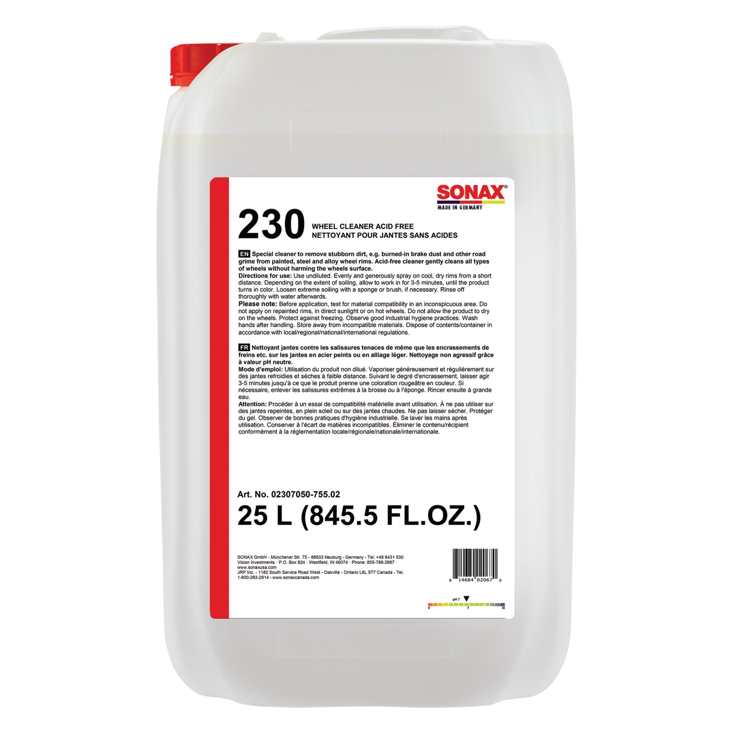 SONAX Wheel Cleaner PLUS 25L